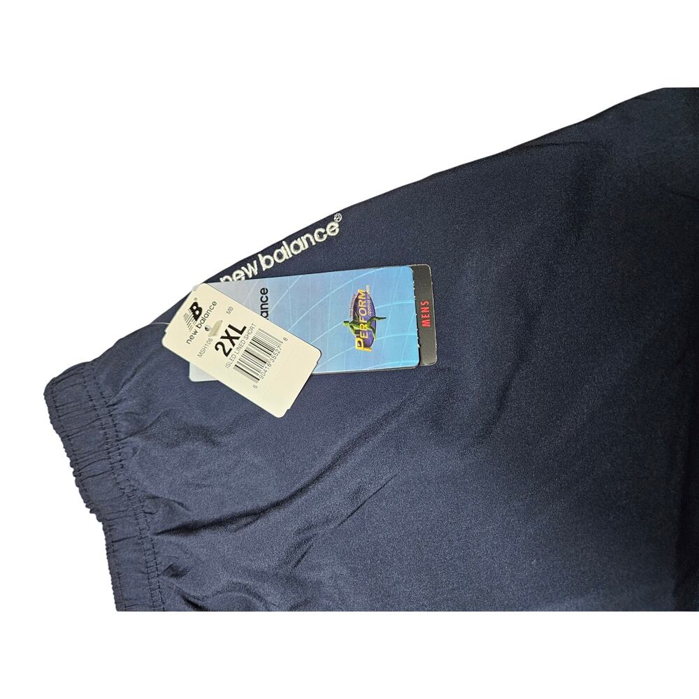 New Balance Isled Mens Running Shorts Lined Navy 2XL NWT